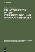 Niemeyer |  Ein integriertes Datenverarbeitungs- und Informationssystem | eBook | Sack Fachmedien