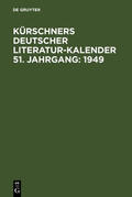 Kürschner |  1949 | eBook | Sack Fachmedien