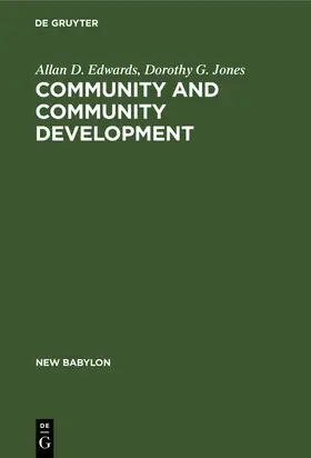 Edwards / Jones |  Community and community development | eBook | Sack Fachmedien