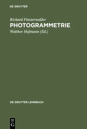 Finsterwalder / Hofmann |  Photogrammetrie | eBook | Sack Fachmedien