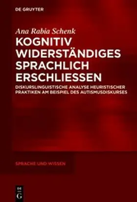 Schenk | Kognitiv Widerständiges sprachlich erschließen | E-Book | www.sack.de