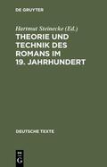Steinecke |  Theorie und Technik des Romans im 19. Jahrhundert | eBook | Sack Fachmedien