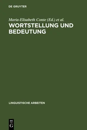 Conte / Ramat |  Wortstellung und Bedeutung | eBook | Sack Fachmedien