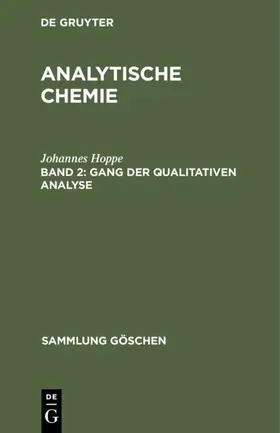 Hoppe | Gang der qualitativen Analyse | E-Book | www.sack.de