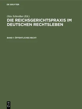 Schreiber |  Öffentliches Recht | eBook | Sack Fachmedien
