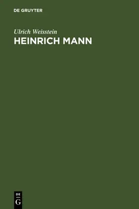 Weisstein | Heinrich Mann | E-Book | sack.de