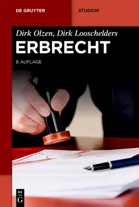 Olzen / Looschelders |  Erbrecht | Buch |  Sack Fachmedien