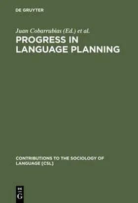 Cobarrubias / Fishman |  Progress in Language Planning | Buch |  Sack Fachmedien