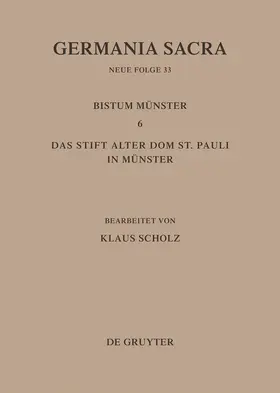  Die Bistümer der Kirchenprovinz Köln. Das Bistum Münster 6. Das Stift Alter Dom St. Pauli in Münster | Buch |  Sack Fachmedien