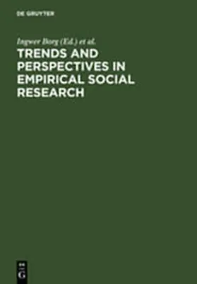 Borg / Mohler |  Trends and Perspectives in Empirical Social Research | Buch |  Sack Fachmedien