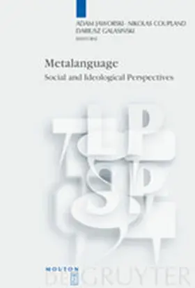 Jaworski / Coupland / Galasinski |  Metalanguage | Buch |  Sack Fachmedien