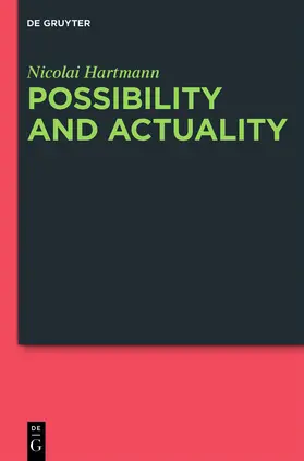 Hartmann |  Possibility and Actuality | Buch |  Sack Fachmedien