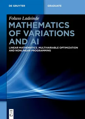 Ladeinde |  Mathematics of Variations and Artificial Intelligence | eBook | Sack Fachmedien