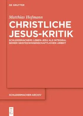Hofmann |  Christliche Jesus-Kritik | eBook | Sack Fachmedien