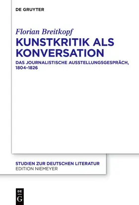 Breitkopf |  Kunstkritik als Konversation | Buch |  Sack Fachmedien