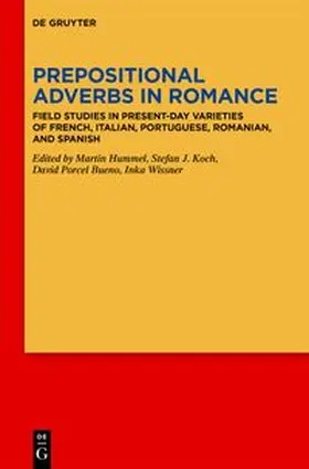 Hummel / Koch / Porcel Bueno |  Prepositional adverbs in Romance | Buch |  Sack Fachmedien