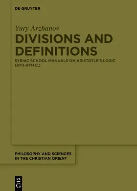 Arzhanov |  Divisions and Definitions | Buch |  Sack Fachmedien