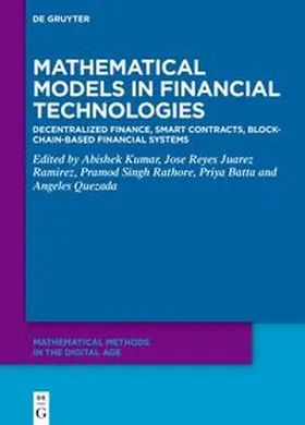 Kumar / Ramirez / Rathore |  Mathematical Models in Financial Technologies | Buch |  Sack Fachmedien