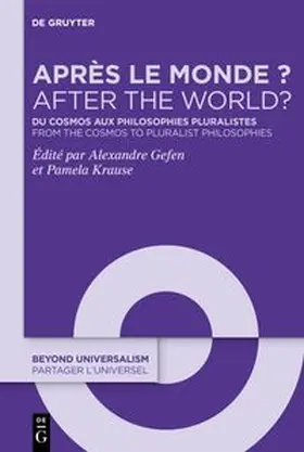 Gefen / Krause |  Après le monde ? / After the World? | Buch |  Sack Fachmedien