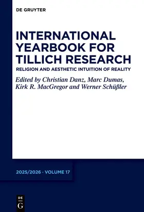 Danz / Dumas / MacGregor |  Religion and Aesthetic Intuition of Reality | Buch |  Sack Fachmedien