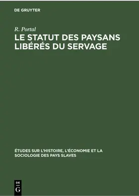 Portal |  Le Statut des paysans libérés du servage | Buch |  Sack Fachmedien