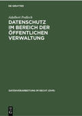 Podlech |  Datenschutz im Bereich der öffentlichen Verwaltung | Buch |  Sack Fachmedien