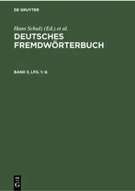 Schulz |  Q | Buch |  Sack Fachmedien