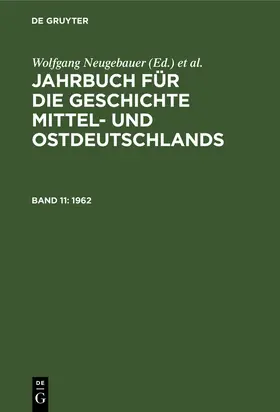 Neugebauer / Schaper / Neitmann |  1962 | Buch |  Sack Fachmedien
