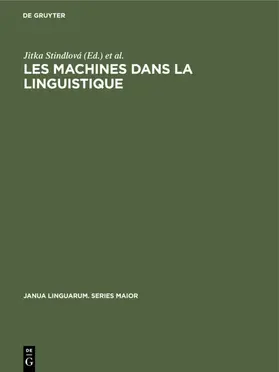 Skoumalová / Stindlová |  Les machines dans la linguistique | Buch |  Sack Fachmedien