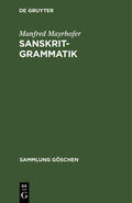 Mayrhofer |  Sanskrit-Grammatik | Buch |  Sack Fachmedien