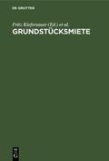 Glaser / Kiefersauer |  Grundstücksmiete | Buch |  Sack Fachmedien