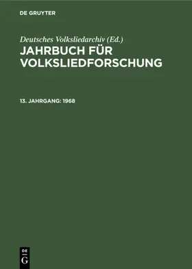  1968 | Buch |  Sack Fachmedien
