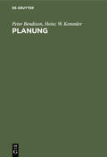 Kemmler / Bendixen |  Planung | Buch |  Sack Fachmedien