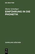 Schubiger |  Einführung in die Phonetik | Buch |  Sack Fachmedien