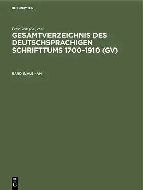 Geils | Alb - Am | Buch | 978-3-11-230987-2 | www.sack.de