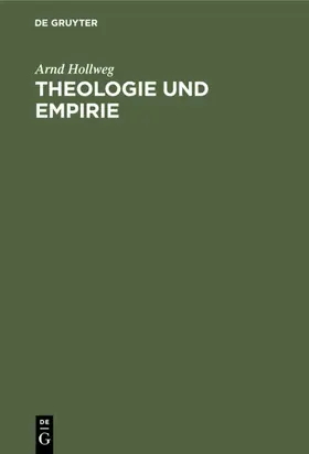 Theologie und Empirie | E-Book | www.sack.de