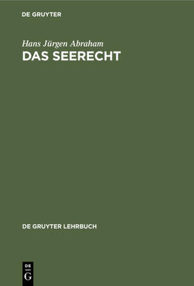 Abraham | Das Seerecht | E-Book | sack.de