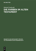 Gradwohl |  Die Farben im Alten Testament | eBook | Sack Fachmedien