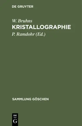 Bruhns / Ramdohr | Kristallographie | E-Book | www.sack.de