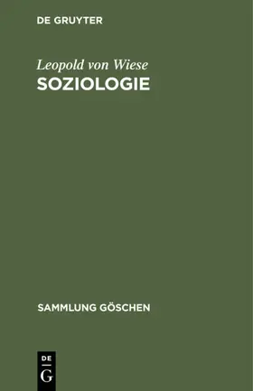 Wiese | Soziologie | E-Book | www.sack.de