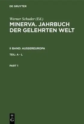 Schuder |  A - L | eBook | Sack Fachmedien