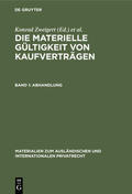 Zweigert / Max-Planck-In |  Abhandlung | eBook | Sack Fachmedien