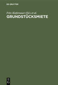 Kiefersauer / Glaser |  Grundstücksmiete | eBook | Sack Fachmedien