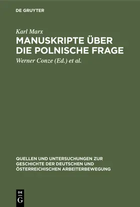 Marx / Conze / Hertz-Eichenrode | Manuskripte über die polnische Frage | E-Book | www.sack.de