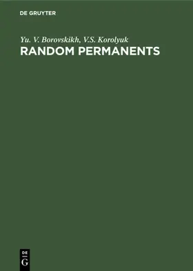 Borovskikh / Korolyuk |  Random Permanents | eBook | Sack Fachmedien