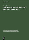 Fohrer |  Die Hauptprobleme des Buches Ezechiel | eBook | Sack Fachmedien