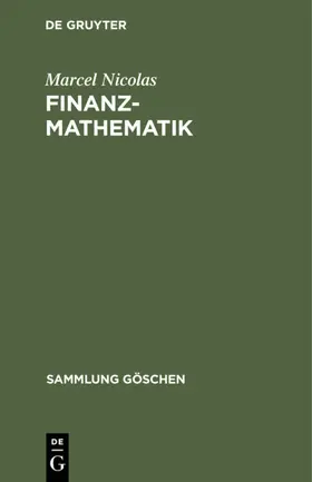 Nicolas | Finanzmathematik | E-Book | www.sack.de