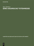 Röhrborn |  Eine uigurische Totenmesse | eBook | Sack Fachmedien