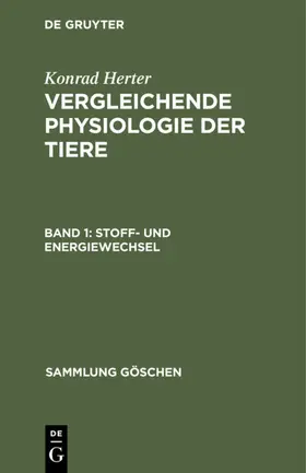 Herter | Stoff- und Energiewechsel | E-Book | www.sack.de