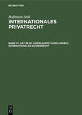  Art 38 nF (Unerlaubte Handlungen). Internationales Sachenrecht | eBook | Sack Fachmedien